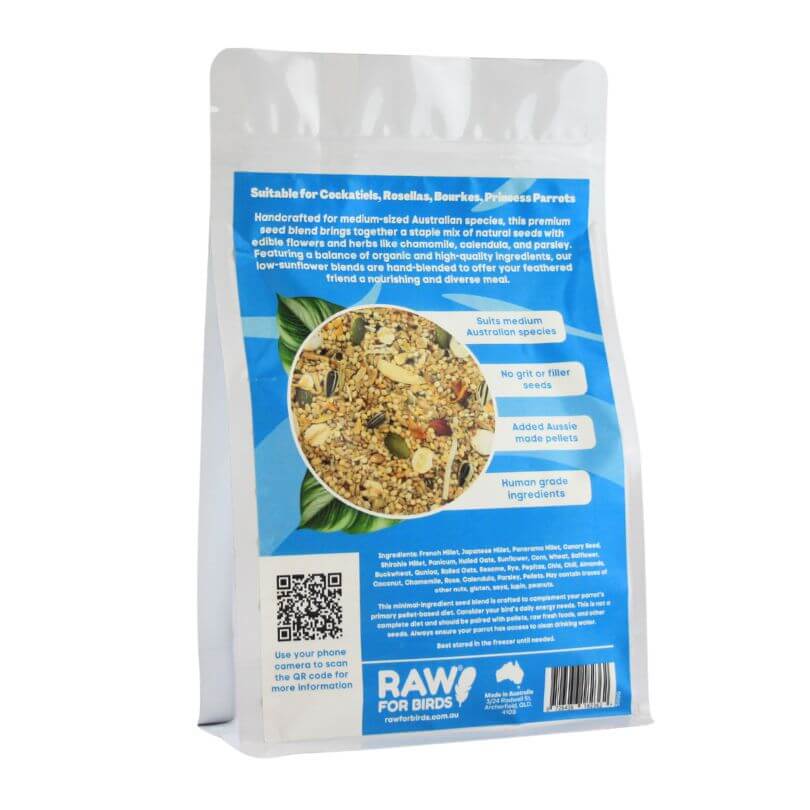 Aussie Medium Parrot Seed Blend