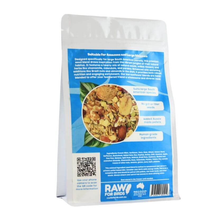 South American Large Parrot Seed Blend
