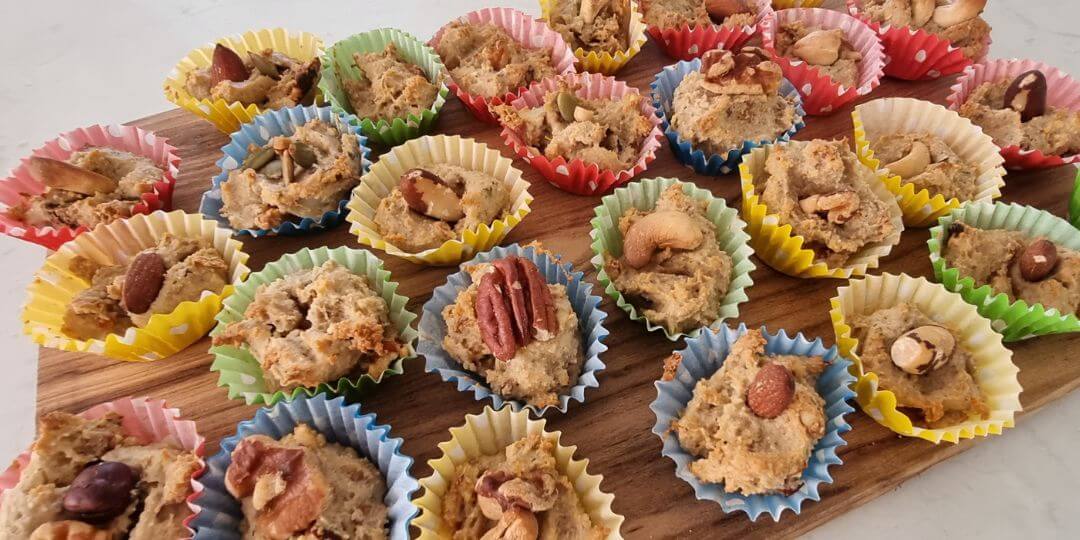 Nutty Parrot Muffins - Raw for Birds