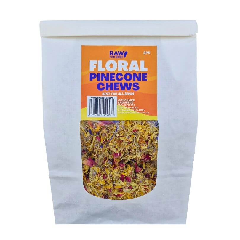 Floral Pinecone Chews 2pk